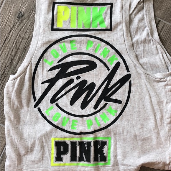 PINK Victoria secret crop top tank. - Picture 5 of 5
